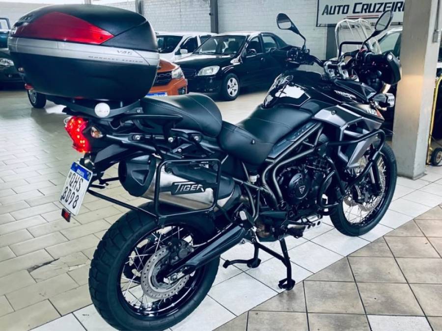 TRIUMPH - TIGER 800 XCX - 2016/2016 - Preta - R$ 48.990,00