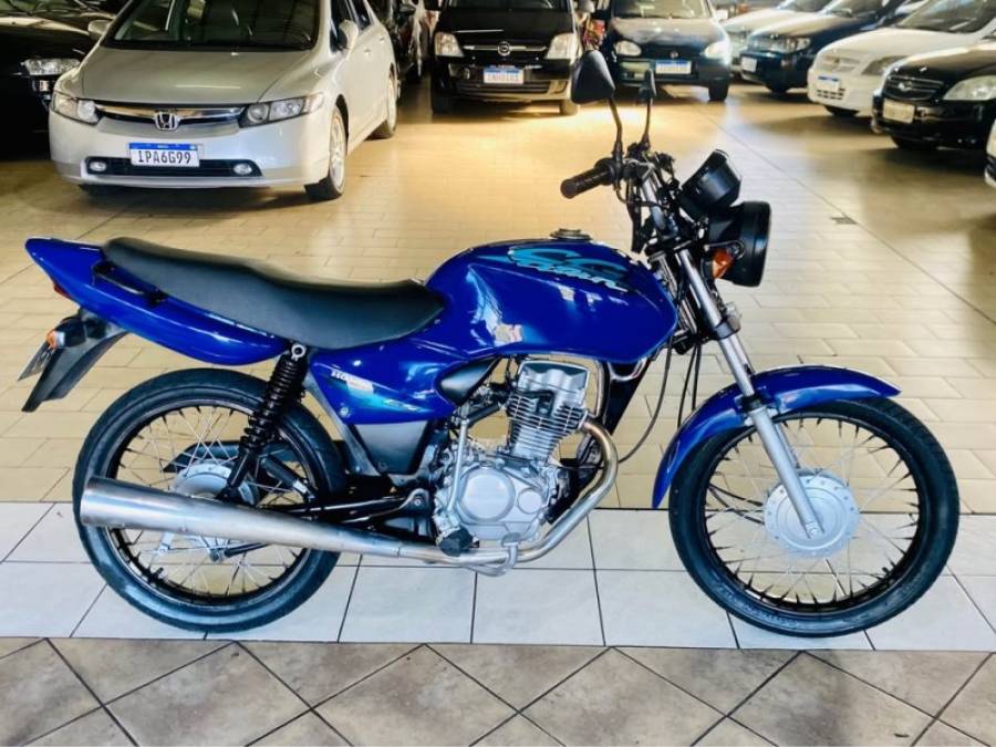 HONDA - CG 125 - 2001/2001 - Azul - R$ 6.990,00
