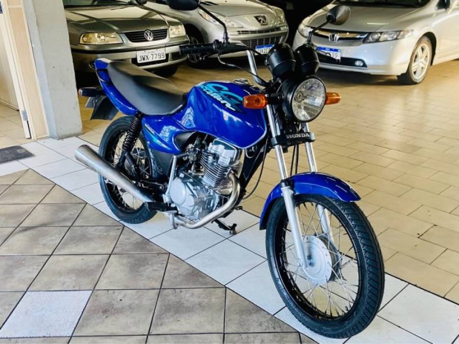 HONDA - CG 125 - 2001/2001 - Azul - R$ 6.990,00