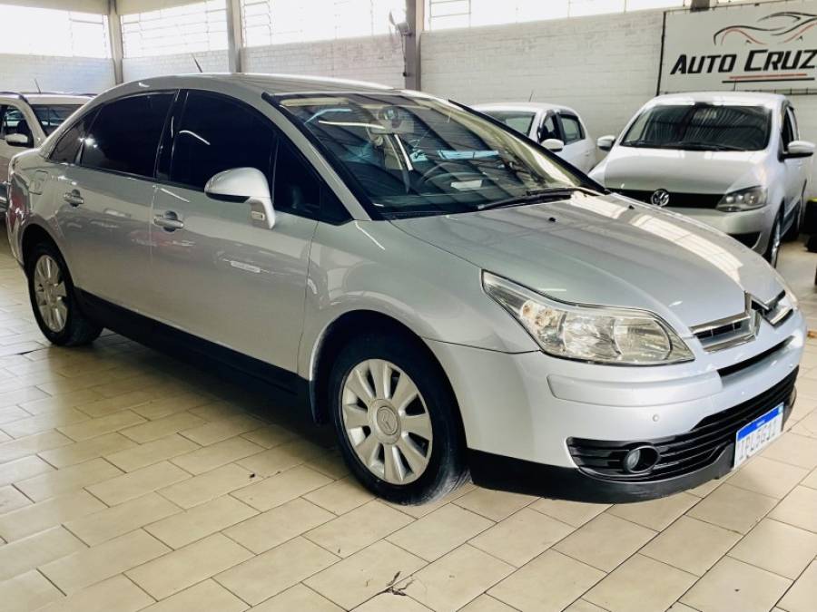CITROËN - C4 - 2008/2009 - Prata - R$ 25.990,00