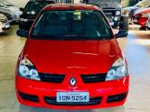 RENAULT - CLIO - 2009/2010 - Vermelha - R$ 18.990,00