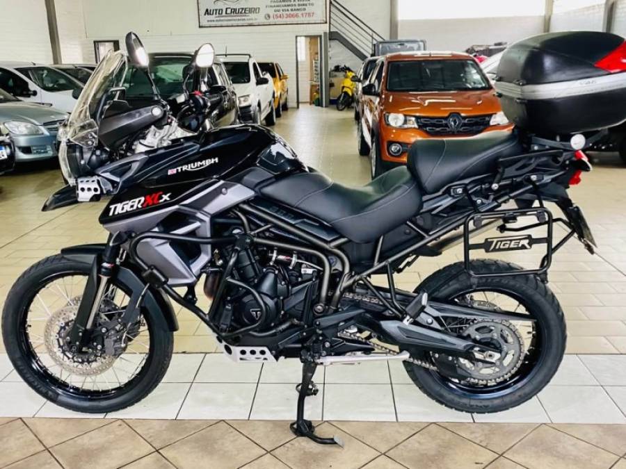 TRIUMPH - TIGER 800 XCX - 2016/2016 - Preta - R$ 48.990,00
