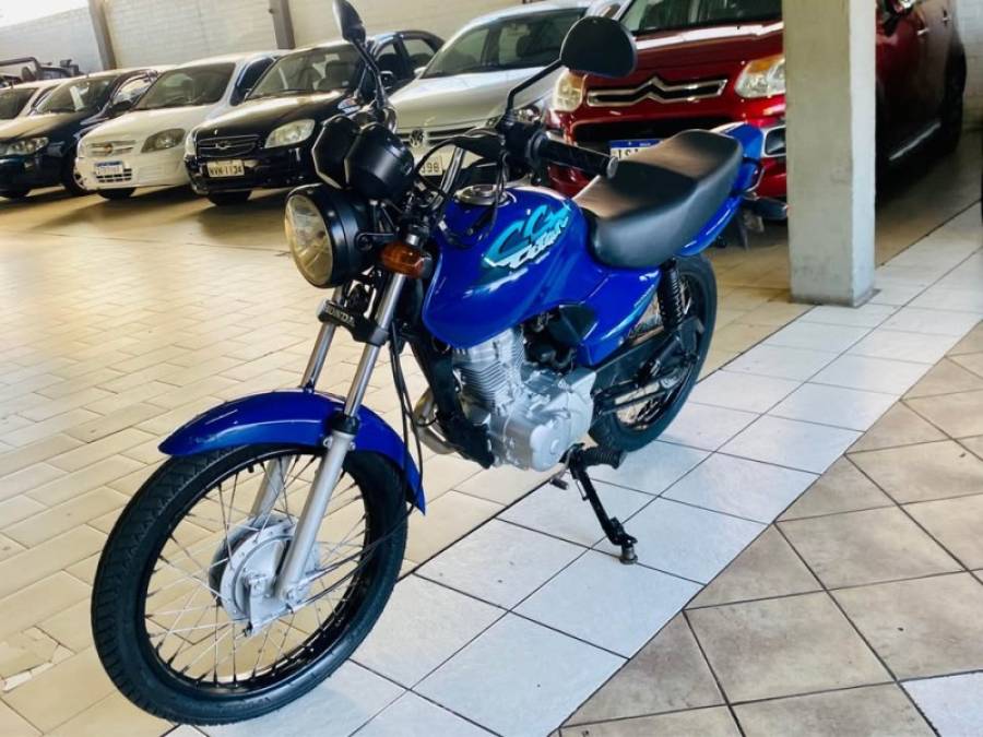 HONDA - CG 125 - 2001/2001 - Azul - R$ 6.990,00