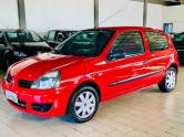 RENAULT - CLIO - 2009/2010 - Vermelha - R$ 18.990,00
