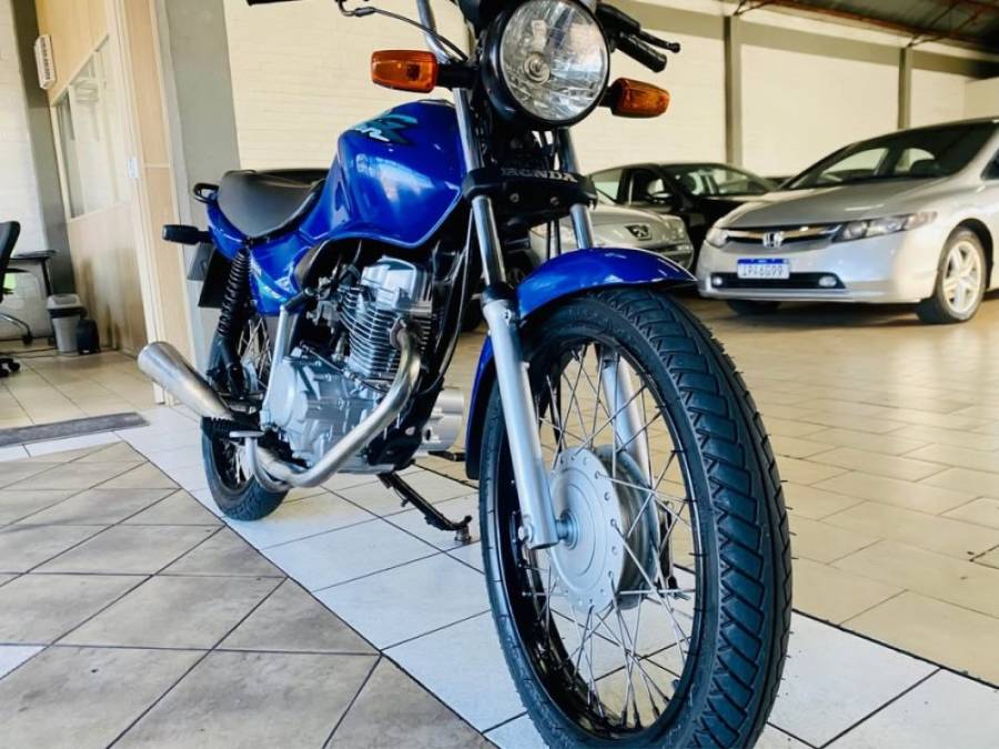HONDA - CG 125 - 2001/2001 - Azul - R$ 6.990,00