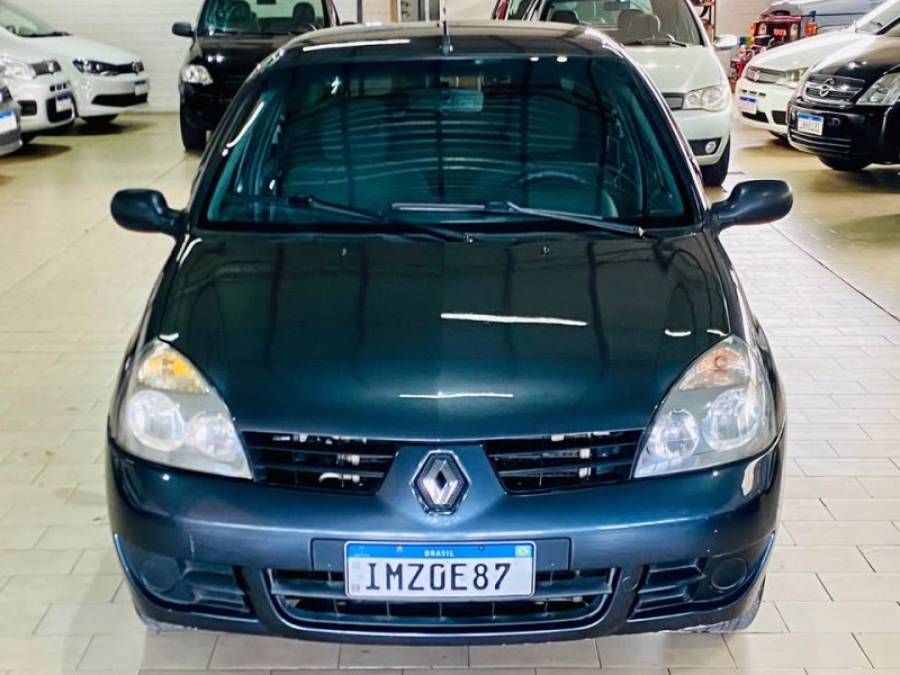 RENAULT - CLIO - 2005/2006 - Cinza - R$ 18.990,00